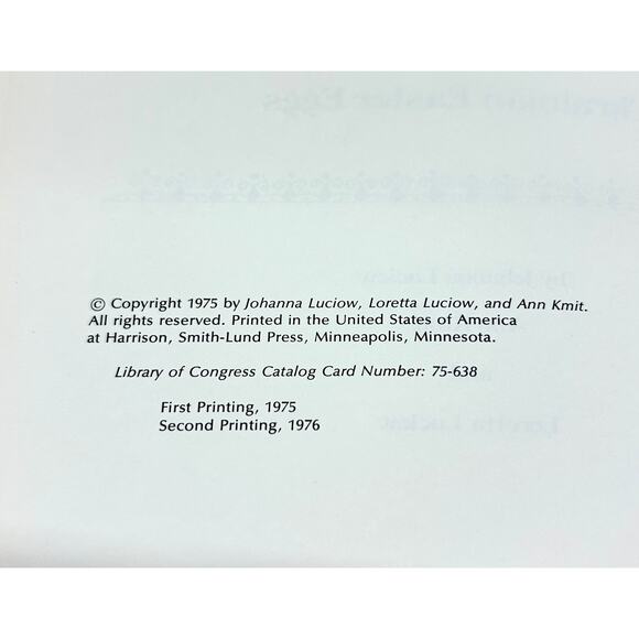 VTG Book, Eggs Beautiful - How to Make Ukrainian Easter Eggs + TWO Pysanky Kits - Picture 5 of 9